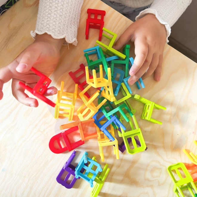 Jeu d'adresse Chaises Équilibrantes 36 pcs