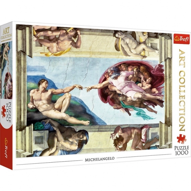 Puzzle 1000 pièces Collection d'Art La Création d'Adam