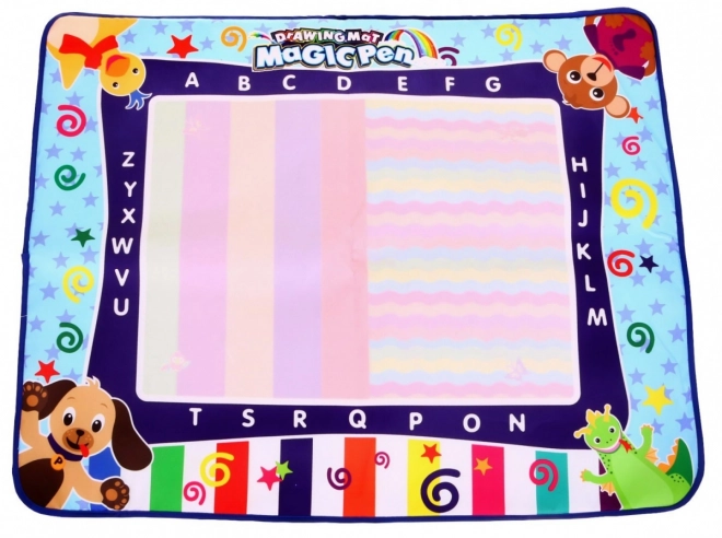 Tapis de dessin à l'eau avec accessoires pour enfants 3+