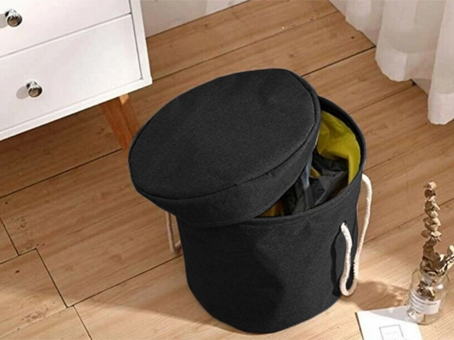 Organisateur Panier à jouets avec tapis et couvercle