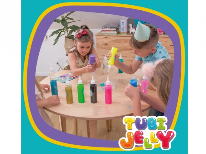 Tubi Jelly ensemble de 6 couleurs - Monstres