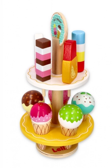 Stand de crème glacée