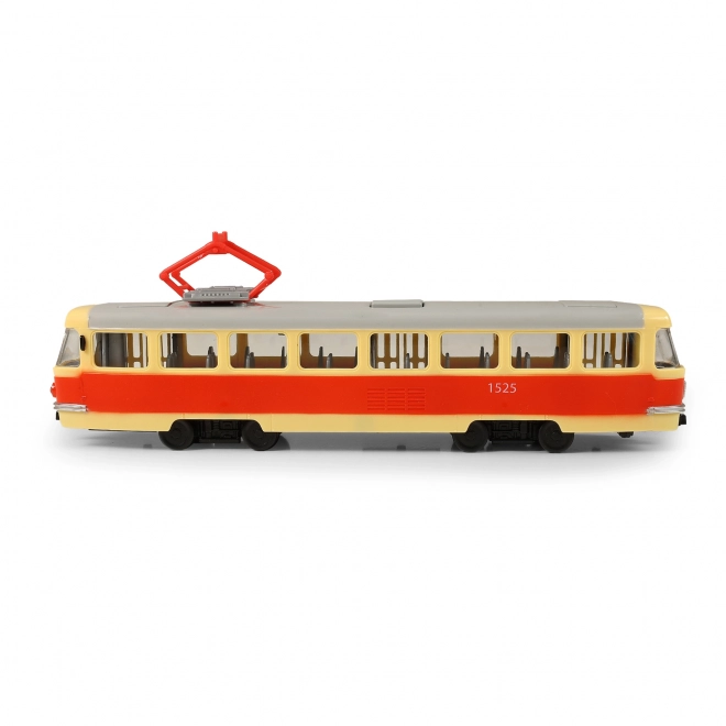 Tramway annonçant les arrêts