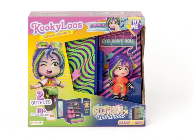 Poupée KookyLoos Robin et Garde-Robe