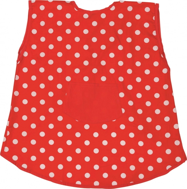 Tablier enfant rouge à pois GOKI