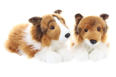 Chien en peluche Sheltie 37 cm