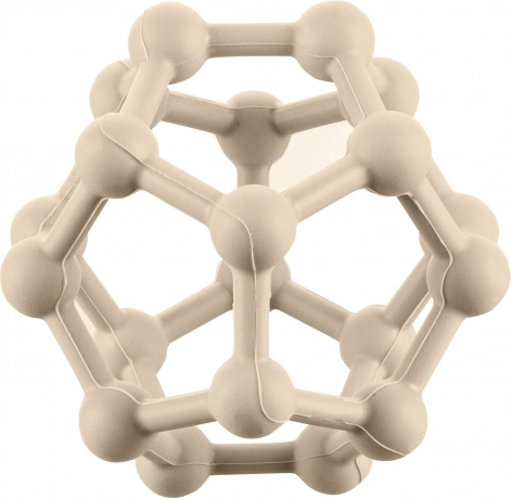Anneau de dentition en silicone Atom, sable beige