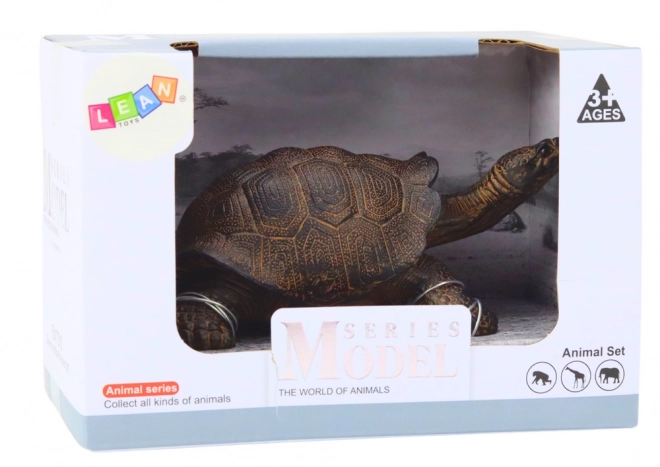 Figurine de collection Tortue Noire Reptile Terrestre