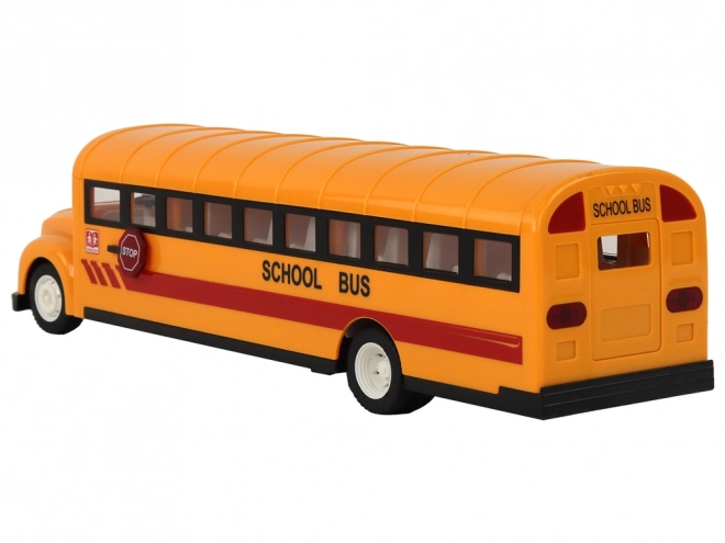 Autobus scolaire jaune télécommandé R/C avec portes ouvertes