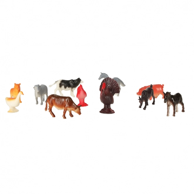 Figurines d'animaux - mélange 48 pcs