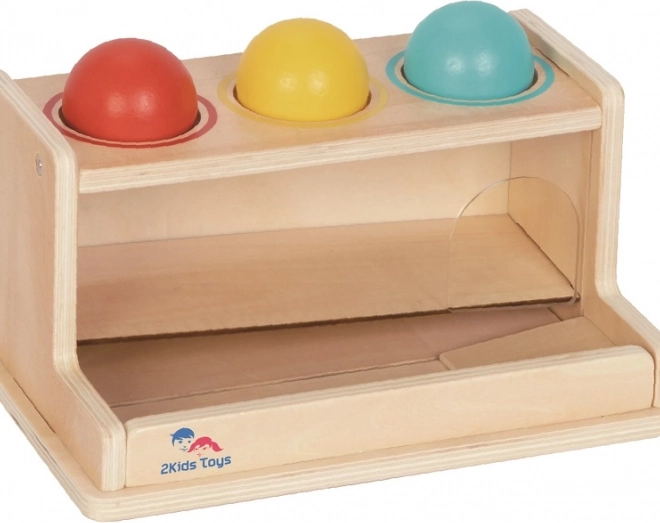 Boîte à Jouet avec Balles pour Enfants