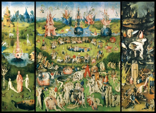 Puzzle Le Jardin des Délices terrestres 1000 pièces par Eurographics