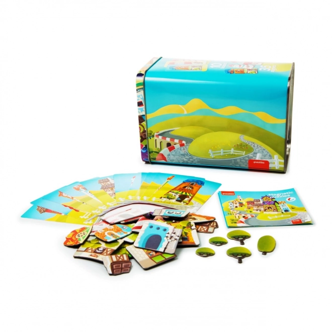 Jeu magnétique Maisonnette pour enfants