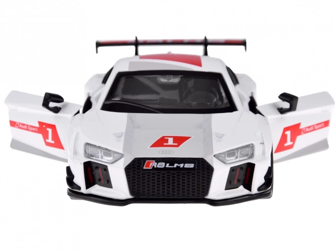 Modèle réduit en métal de voiture de sport Audi R8 LMS à l'échelle 1:32