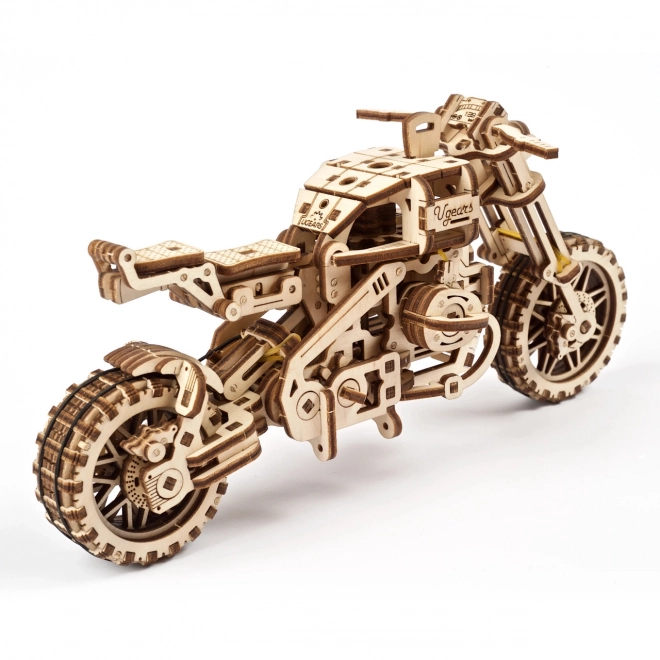 Ugears puzzle 3D Moto avec side-car 380 pièces