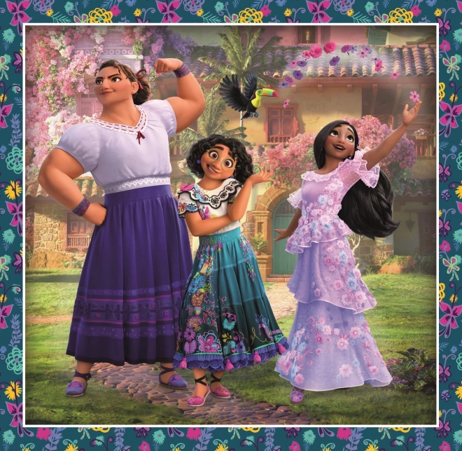 Puzzle TREFL Encanto : Personnages 3 en 1 (20,36,50 pièces)