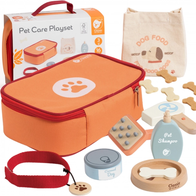 Kit portable de soins pour animaux