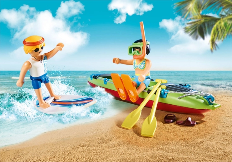 Surf, aviron et snorkeling dans un seul set