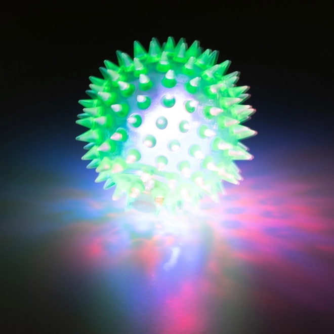 Balle sautante avec pointes lumineuses 5,5 cm