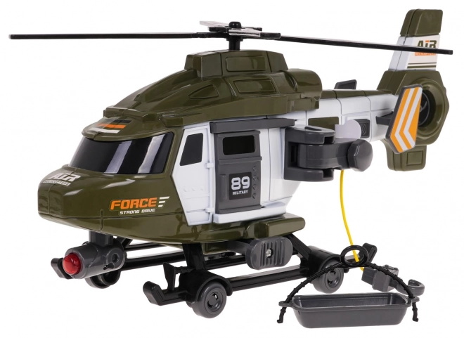 Hélicoptère de secours militaire 1:16