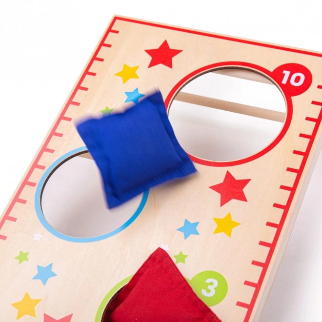 Bigjigs Toys Jeu de lancer de coussins