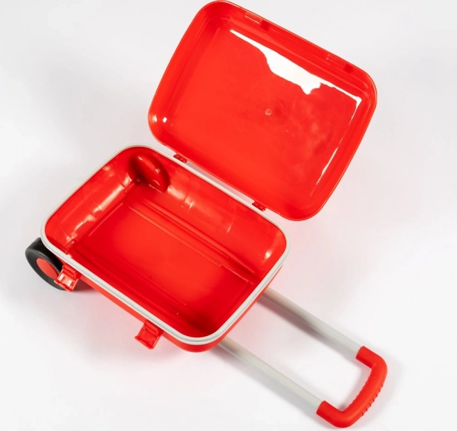DOLONI Valise de voyage pour enfant - rouge