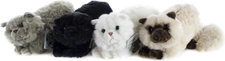 Chat en peluche 42 cm