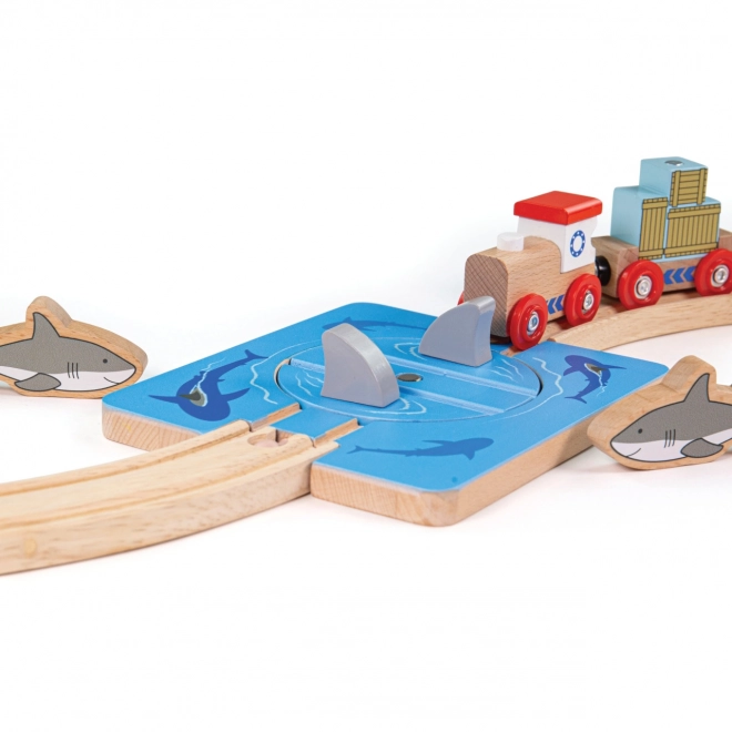Bigjigs Rail Tourmenté par les requins