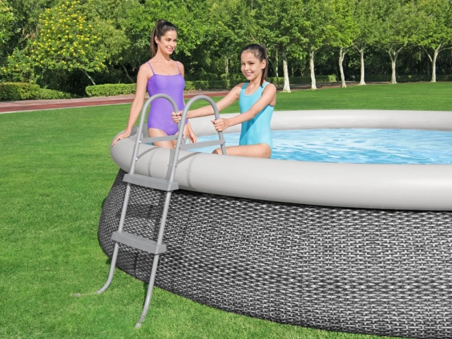 Échelle de piscine Bestway métallique 84 cm