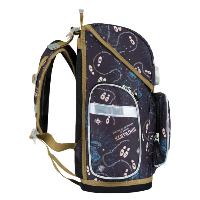 BAAGL Cartable scolaire Ergo Harry Potter Carte du Maraudeur