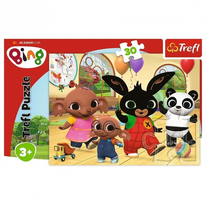 Puzzle TREFL Bing : Fête 30 pièces