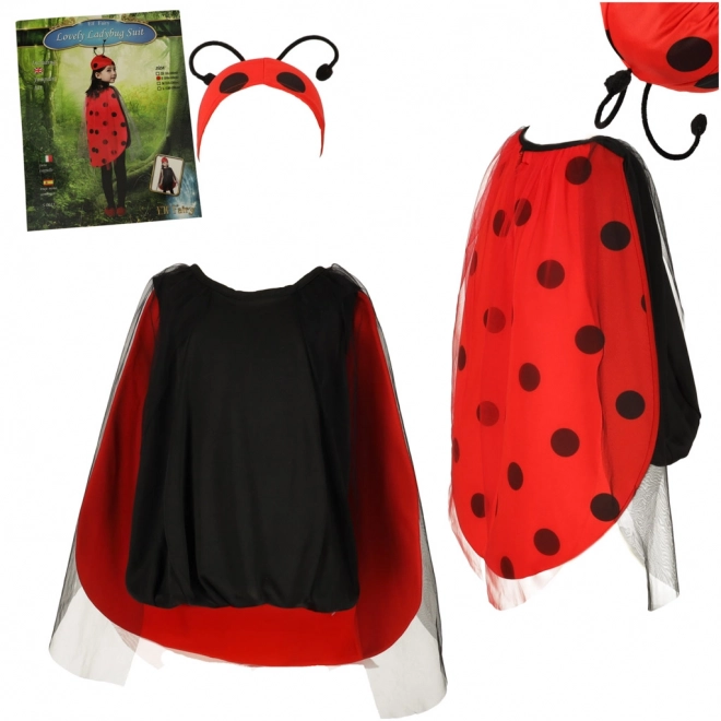 Costume de carnaval coccinelle taille S