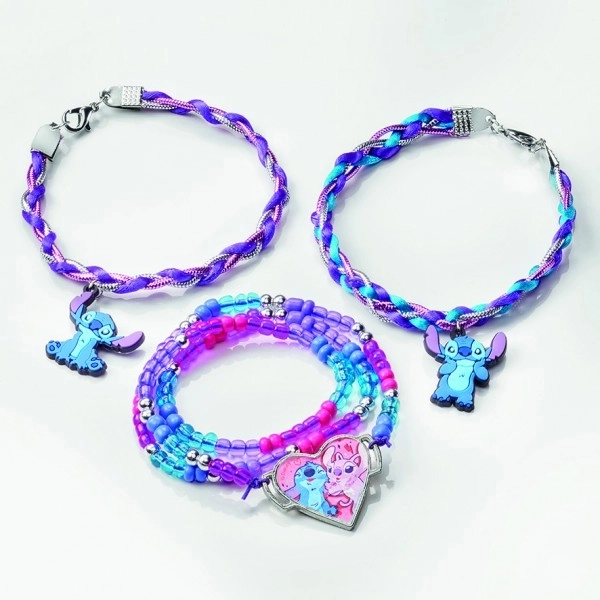 Kit créatif pour fabriquer des bracelets motif Stitch