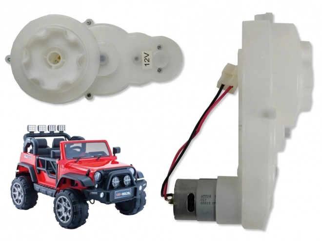 Moteur + boîte de vitesses 12V 11000RPM pour véhicule HP012