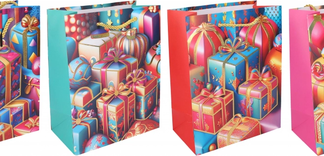 Sac cadeau S 23x18x10 cm NOËL