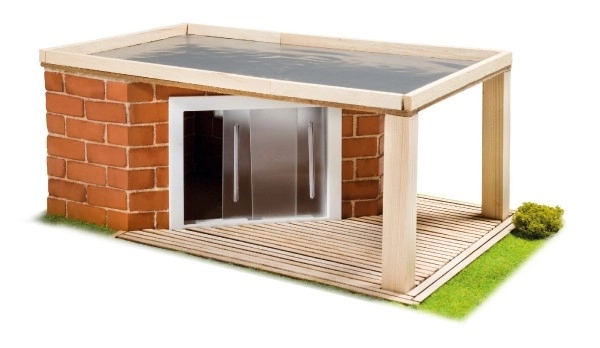 Kit de construction Teifoc Maison de jardin 135pcs dans une boîte 35x29x5cm
