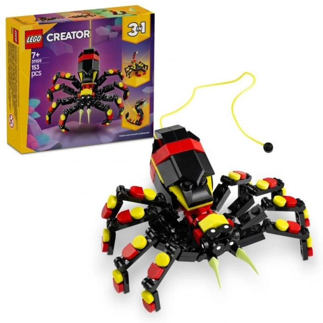 Lego Creator animaux sauvages araignée tissée