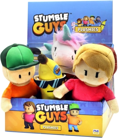 Peluche inspirée du jeu Stumble Guys