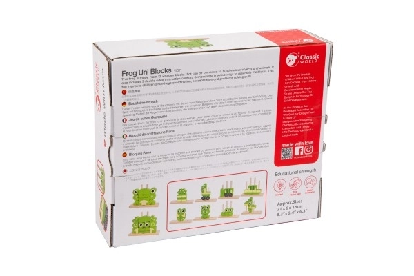 Puzzle en bois - Grenouille
