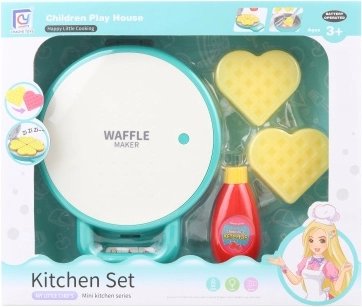 gaufrier en plastique pour enfants avec sons et gaufres à couleur changeante