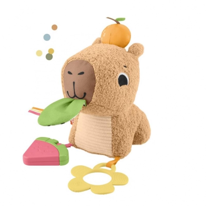 Fisher-Price jouet en peluche capybara avec accessoires