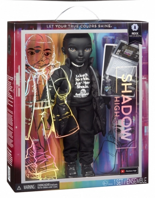 Shadow High S23 Poupée de mode - Rexx Mcqueen