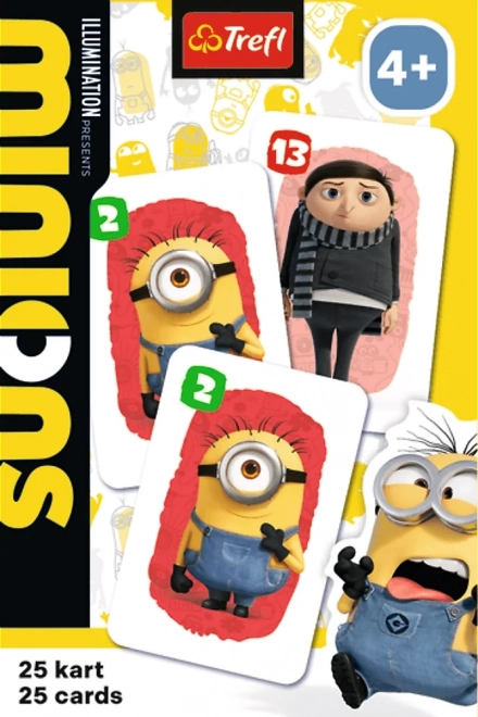 Jeu de cartes pour enfants Pierre Noir Minions