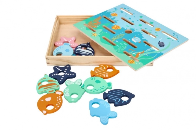 Jeu attraper des poissons