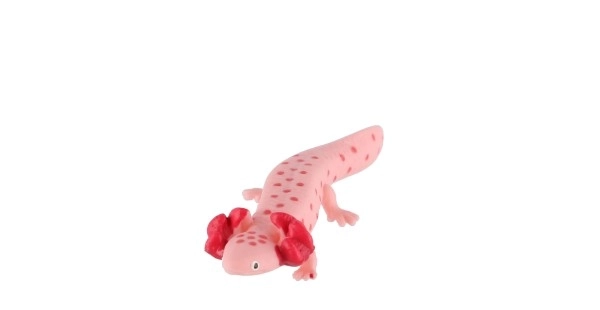 Axolotl mexicain en plastique zooted 8cm dans un sac