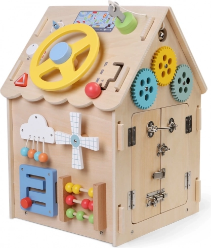 2Kids Toys maison active en bois naturelle