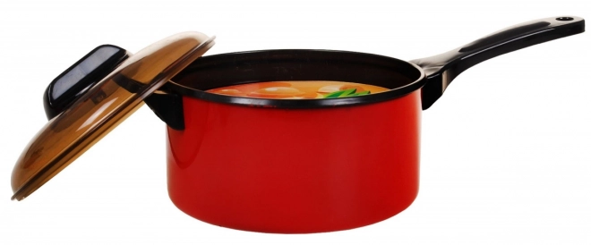 Ensemble de cuisine pour enfants 3+ avec casseroles, ustensiles de cuisine et répliques alimentaires, 22 pièces