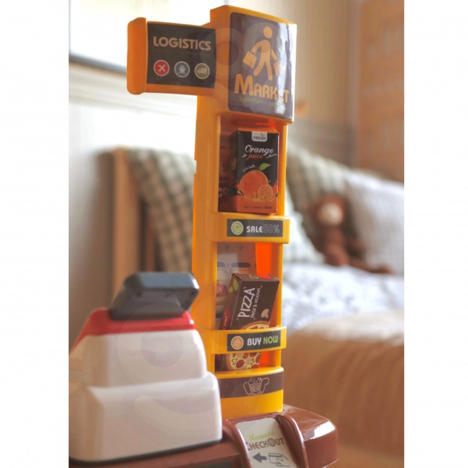 Supermarché avec chariot et accessoires Woopie