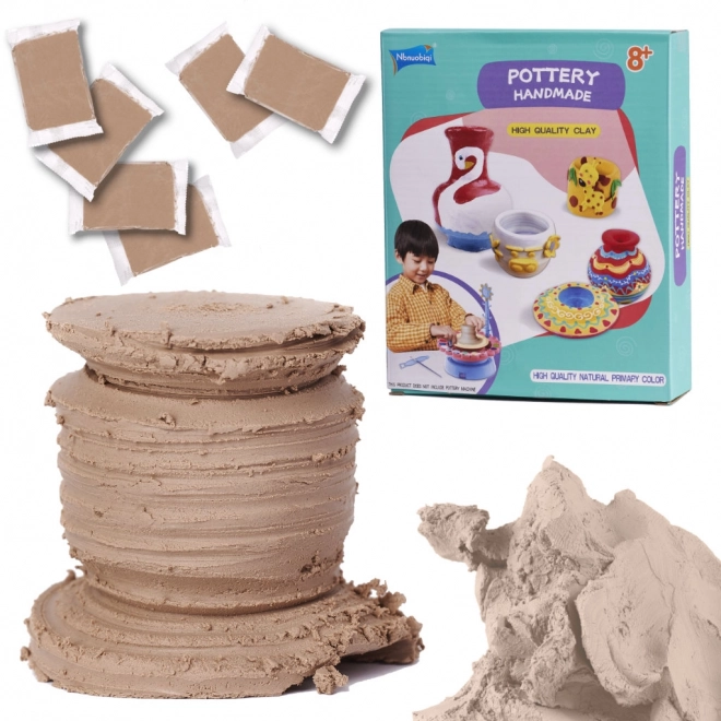 Pâte d'argile pour tour de potier 1200 g