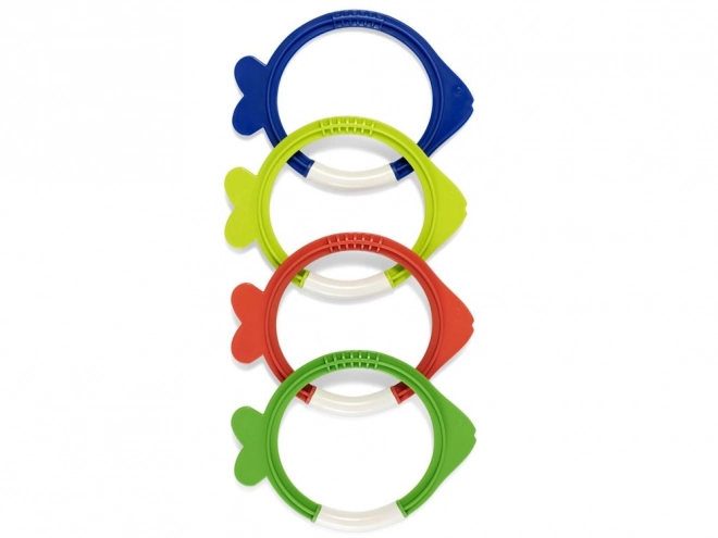 Jouets de plongée 4 poissons Bestway